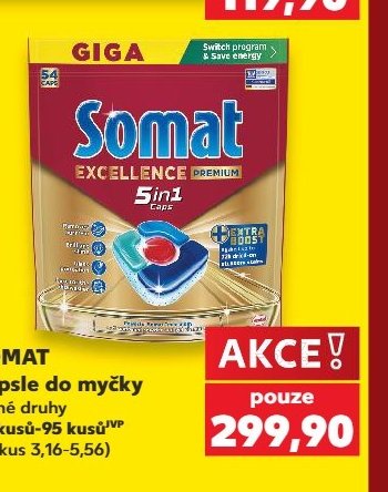 SOMAT Kapsle do myčky - Kaufland aktualniletaky.eu