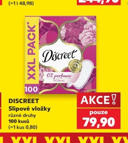 DISCREET Slipové vložky - Kaufland aktualniletaky.eu