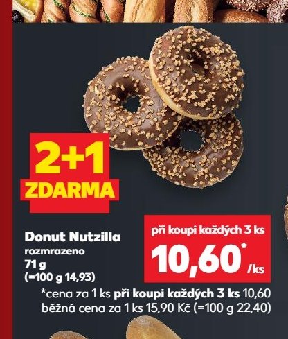 Donut Nutzilla - Kaufland aktualniletaky.eu