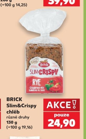 BRICK Slim&Crispy chléb - Kaufland aktualniletaky.eu