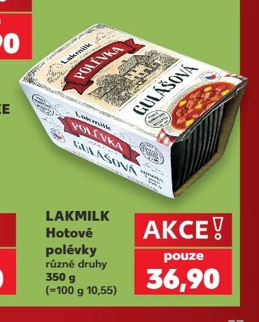 LAKMILK Hotové polévky - Kaufland aktualniletaky.eu
