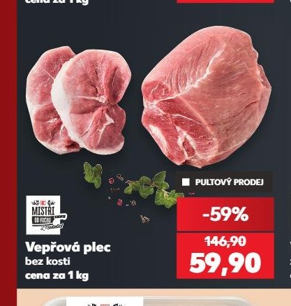 Vepřová plec bez kosti - Kaufland aktualniletaky.eu