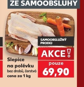 Slepice na polévku - Kaufland aktualniletaky.eu