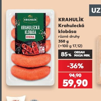 KRAHULÍK Krahulecká klobása - Kaufland aktualniletaky.eu