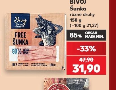 BIVOJ Šunka - Kaufland aktualniletaky.eu