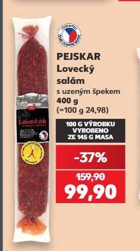 PEJSKAR Lovecký salám - Kaufland aktualniletaky.eu