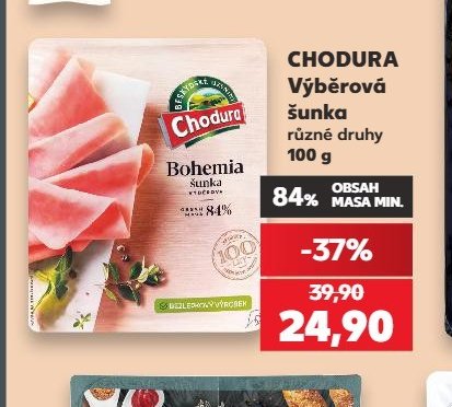 CHODURA Výběrová šunka - Kaufland aktualniletaky.eu