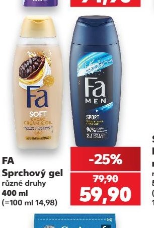 FA Sprchový gel - Kaufland aktualniletaky.eu