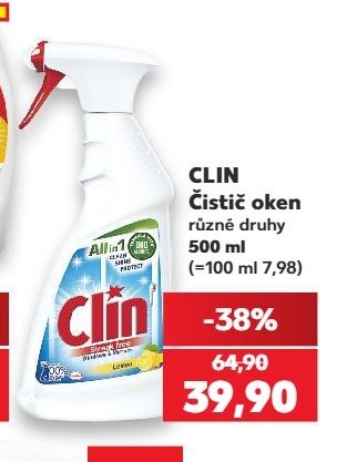 Clin čistič oken - Kaufland aktualniletaky.eu