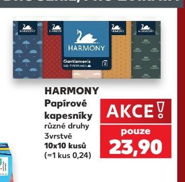 HARMONY Papírové kapesníky - Kaufland aktualniletaky.eu