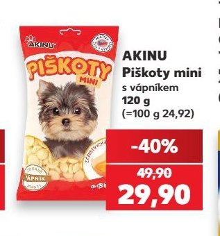 AKINU Piškoty mini - Kaufland aktualniletaky.eu