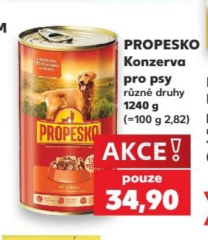 PROPESKO Konzerva pro psy - Kaufland aktualniletaky.eu