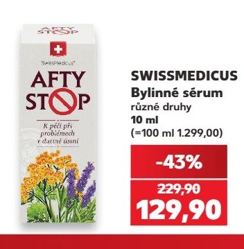 SWISSMEDICUS Bylinné sérum - Kaufland aktualniletaky.eu