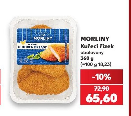 MORLINY Kuřecí řízek obalovaný - Kaufland aktualniletaky.eu