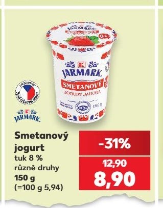 Smetanový jogurt - Kaufland aktualniletaky.eu