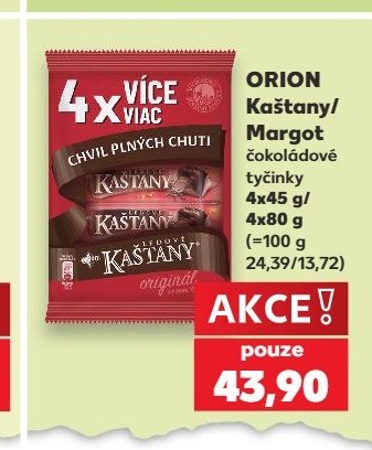ORION Kaštany/Margot - Kaufland aktualniletaky.eu