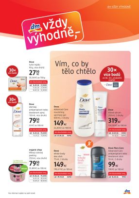 aktuální leták dm drogerie 3.9.2026-1.10.2026