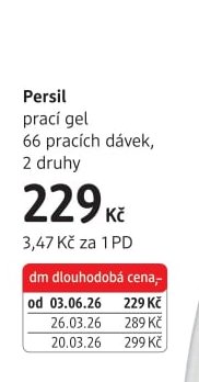 Persil prací gel - dm drogerie aktualniletaky.eu