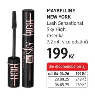 MAYBELLINE NEW YORK Lash Sensational Sky High řasenka 7,2 ml - dm drogerie aktualniletaky.eu