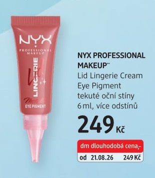 NYX PROFESSIONAL MAKEUP Lid Lingerie Cream Eye Pigment tekuté oční stíny - dm drogerie aktualniletaky.eu