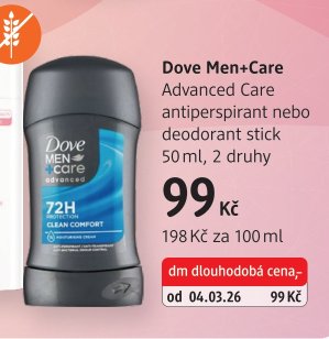 Dove Men+Care Advanced Care antiperspirant nebo deodorant stick - dm drogerie aktualniletaky.eu