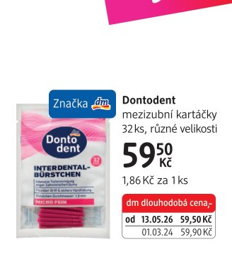 Dontodent mezizubní kartáčky - dm drogerie aktualniletaky.eu