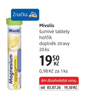 Mivolis šumivé tablety hořčík - dm drogerie aktualniletaky.eu