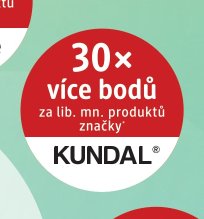 30x více bodů za lib. mn. produktů značky KUNDAL - dm drogerie aktualniletaky.eu