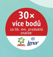30x více bodů za lib. mn. produktů značek Ariel, Lenor - dm drogerie aktualniletaky.eu