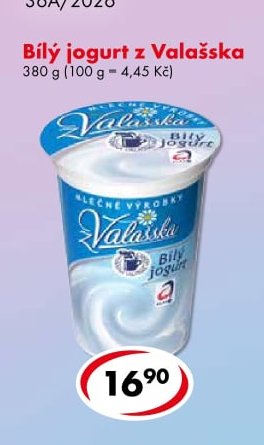 Bílý jogurt z Valašska