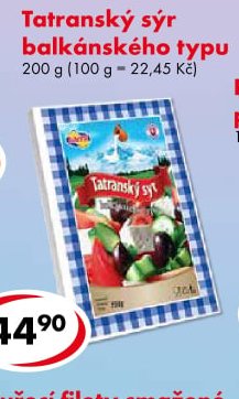 Tatranský sýr balkánského typu