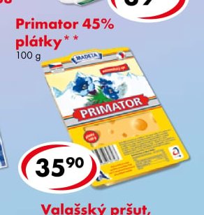 Primator 45% plátky