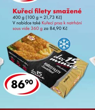 Kuřecí filety smažené