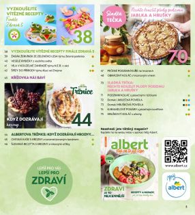 aktuální leták Albert 2.9.2026-29.9.2026