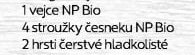 Stroužky česneku NP Bio