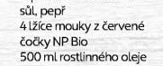 Mouka z červené čočky NP Bio