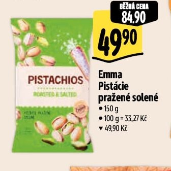 Emma Pistácie pražené solené
