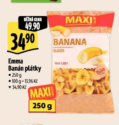 Emma Banán plátky