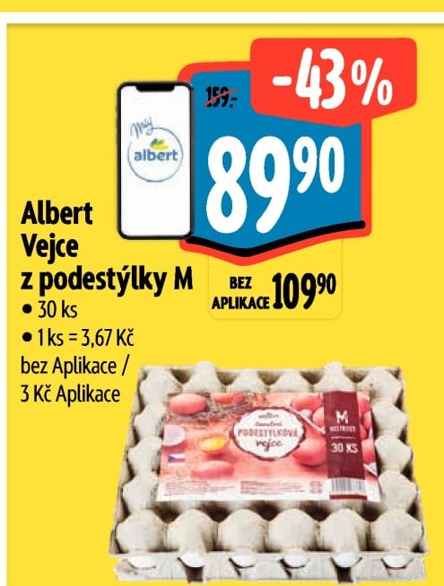Albert Vejce z podestýlky M
