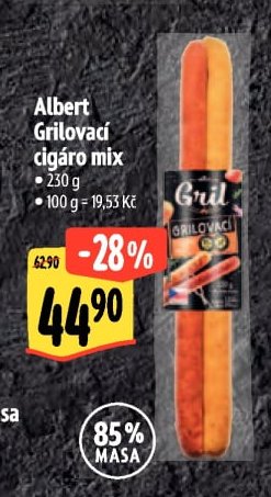 Albert Grilovací cigáro mix