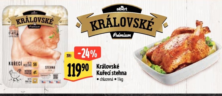 Královské kuřecí stehna