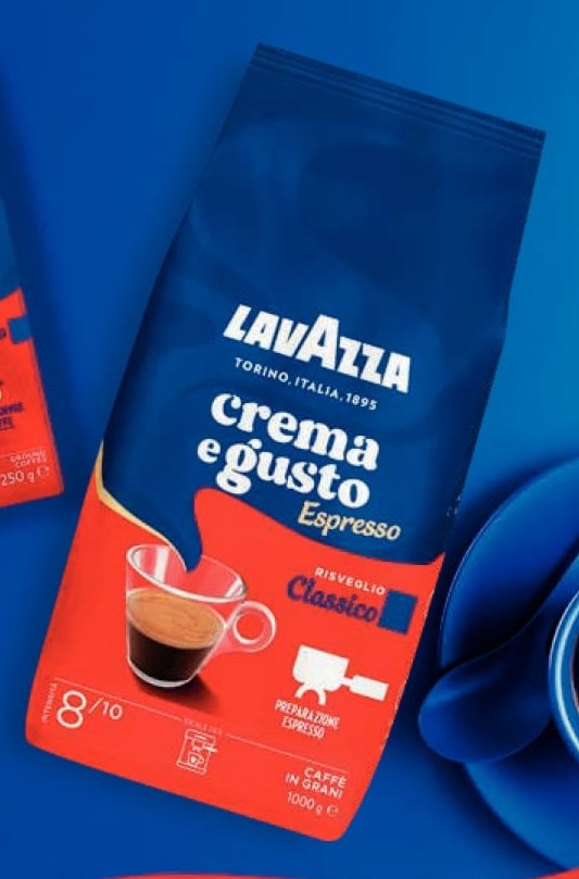 Lavazza Crema e Gusto Espresso zrnková káva 1000g