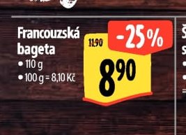 Francouzská bageta