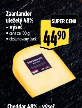 Zaanlander uleželý 48% - výseč
