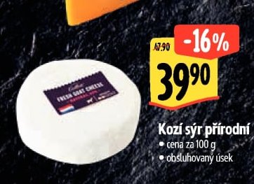 Kozí sýr přírodní