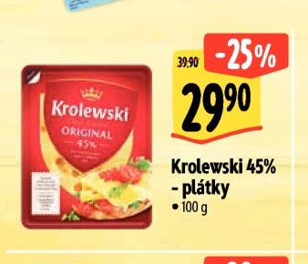 Krolewski 45% - plátky