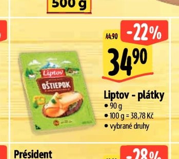 Liptov - plátky