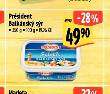 Président Balkánský sýr