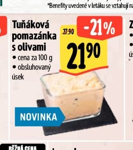 Tuňáková pomazánka s olivami