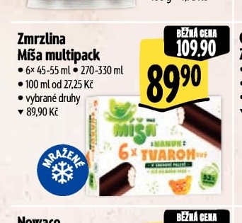 Zmrzlina Míša multipack